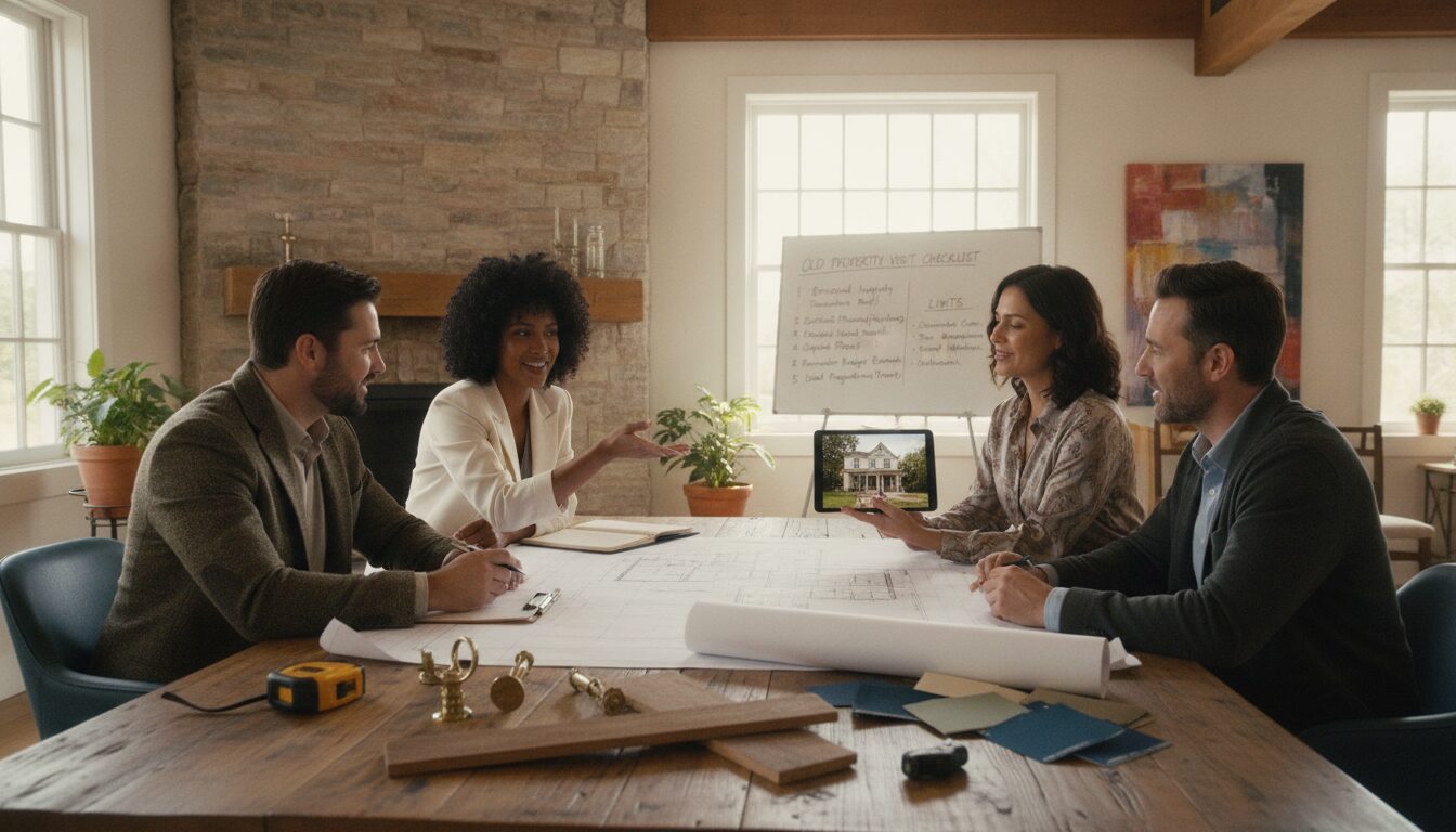 Investir dans l’ancien : avantages, limites, et check-list de visite